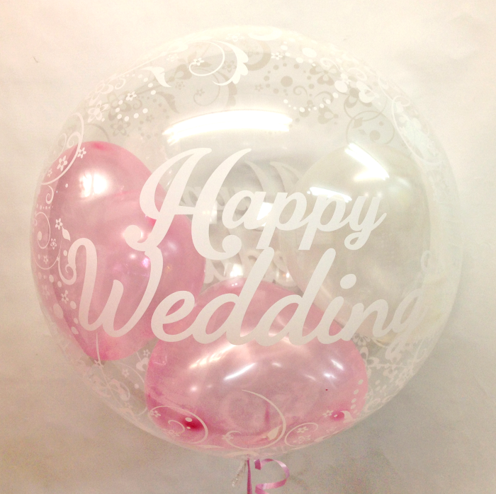 Happy Wedding プリントバルーン-10